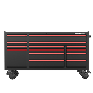 BOXO PRO 72" Matte 14 Drawer Roll Cabinet - Various Trim Options Available